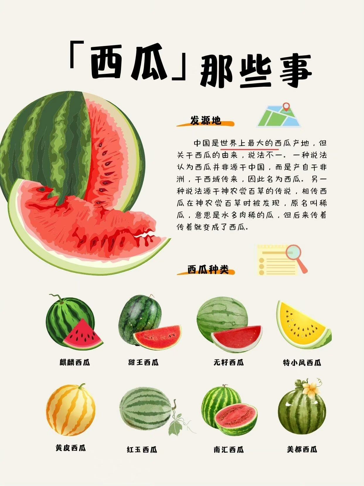 西瓜🍉小知识