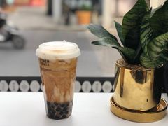 黑糖薯丸甘棠拿铁-OT另茶(上海幸福里店)