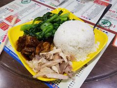 叉烧拼手撕鸡饭-仁信双皮奶(庙前直街店)