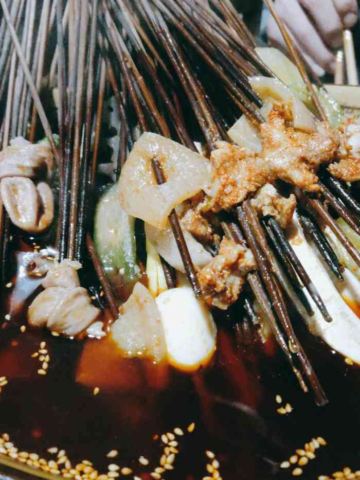 五星记忆冷锅串串-"那天妹妹带我去吃的这家.一家冷锅串串.铺.