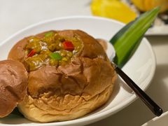 椰香咖喱面包鸡-梧桐Plus·创意京·川料理(万象城店)