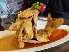 糖醋鲤鱼-老牌坊鲁菜名店(宽厚里店)