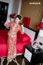 -桃子造型婚纱礼服(凤起广场店)