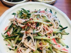 蟹肉棒拌黄瓜-京玉菲饭店(李村店)