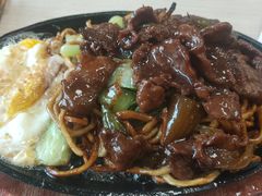 铁板牛肉炒面-王家沙点心店(西康路店)