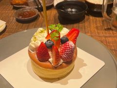 草莓芝士舒芙蕾蛋糕-KNOTKNOT珞珞·日式甜品(K11店)
