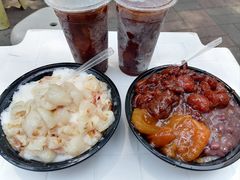 荔枝奶冰-小胖老味刨冰