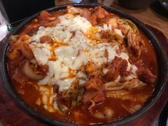 奶酪海鲜鸡肉-包装马车·韩国料理·포장마차