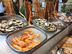 自助取餐区-万达瑞华酒店美食汇自助餐厅(楚河汉街店)