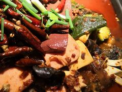 毛血旺烤鱼-探鱼·鲜青椒爽麻烤鱼(西南商都店)