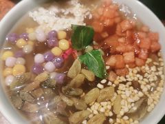 花田冰粉-绿茶餐厅(蓝色港湾店)