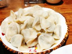 鲜贝饺-东来菜馆•手抓海鲜家常菜•海鲜锅贴(鸽子窝店)