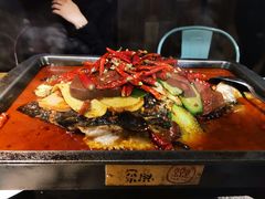 -探鱼·鲜青椒爽麻烤鱼(西南商都店)