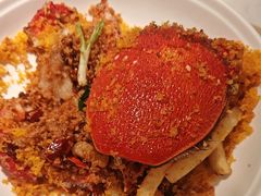 避风塘炒蟹送白粥-避风塘·老港味餐厅(虹口龙之梦店)