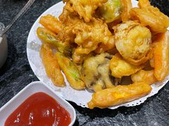 炸蔬菜-海花锅盖烧烤店(怡馨家园店)