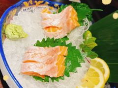 三文鱼腹刺身-松子料理(白家庄店)
