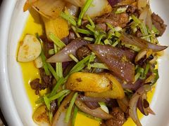 葱爆牛肉-铁公鸡·四川料理(天环广场店)