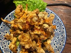 椒盐蘑菇-有才叔北京时间涮肉(紫薇尚层店)