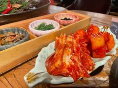 泡菜拼盘-黑牛の店·和牛烧肉(合生汇店)