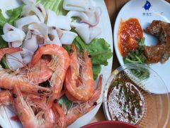 白灼鲜鱿鱼-老宅原住民沙茶面精品小吃(龙头路店)