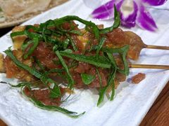 烤鸡肉梅子篇-気楽亭和食料理(气乐亭大世界本店)