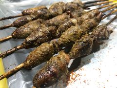 鸡心-老红桥炸灌肠牛肚锅烧烤(定福庄店)