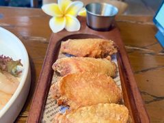 蒜香鸡中翼-喜洲吧·江畔老船厂·庭院餐厅(喜临院店)