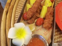 泰式猪颈肉串-小小集渔·泰式大排档(太古里香槟店)
