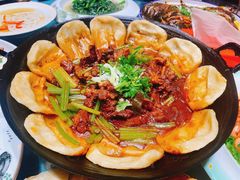 地锅羊芹细-北村全羊馆