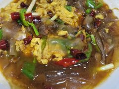 鸭蛋炒粉皮-董立兵烤鸭店(山大路店)