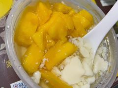 芒果豆腐花-传统糖水