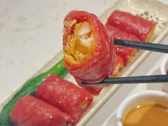 脆皮鲜虾红米肠-顺丰轩园林酒家(天河店)