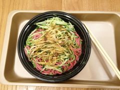 欢喜光拌面（手工菠菜面）-禅悦素食
