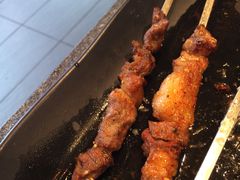 烤羊肉串-完美生活炭火烤肉(二马路店)