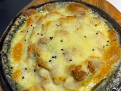 烤鸡爱上芝士-猪啊牛呀羊啊铜盘烤肉(正大广场店)