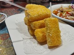 炸脆皮鲜奶-乡村馕坑肉·烧烤·新疆菜·本地人更爱吃(阿勒泰首店)