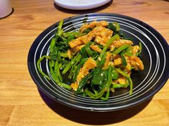 菠菜拌面筋-胖老汉椒麻鸡清真新疆菜(西御街店)