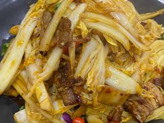 干锅娃娃菜-北大地皖峰饭馆