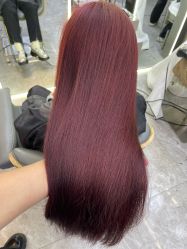 点击看大图 -藤野造型烫发染发