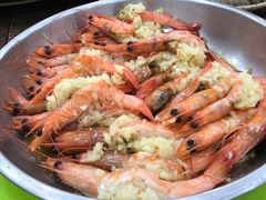 蒜蓉开边蒸虾-贞姨美食·老字号海鲜大排档