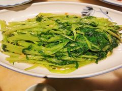 豆酱炒空心菜-海门鱼仔·潮汕味(百信广场西区店)