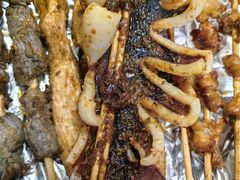 烤鱿鱼-哥俩好牛肉大串