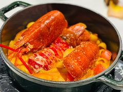 法国布列塔尼蓝龙虾意面-Le Bistrot de Racine