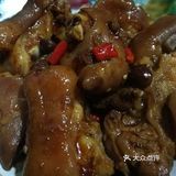 用酸梅酱代替话梅，同样好味的酸梅酱猪手