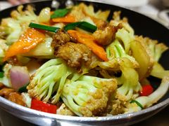 干锅包菜-小菜园新徽菜(扬州华润万象汇店)