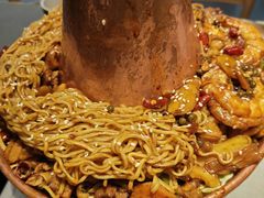 虾丸鱼丸-椒椒铜炉火锅鸡(天马店)