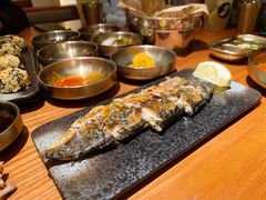 烤青花鱼-春熙台韩国料理·章鱼肥牛(西丽店)