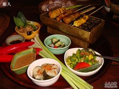 肉类sate拼盆-DiAtas by Art Cafe Bumbu Bali