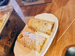 鸡蛋爆腰子卷饼-腰子哥烤串(石佛营炫特店)