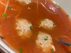 番茄豆芽圆子汤-永乐饭店